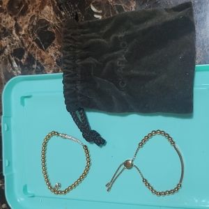 Bundle of 2 rosegold micheal kors bracelets
